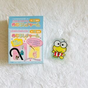 Sanrio Characters Mejirushi Marker Sparkly Acrylic Charms blind box - Keroppi